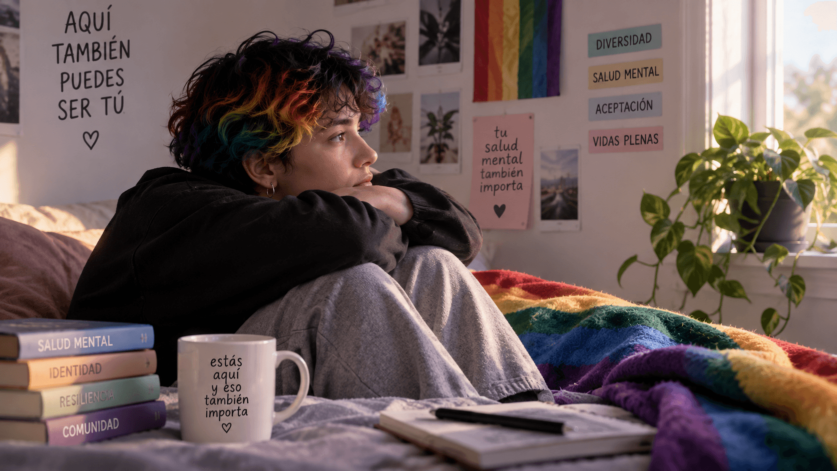 Ansiedad y Depresión en personas LGTBIQ+: Cómo la psicoterapia afirmativa puede mejorar el bienestar emocional